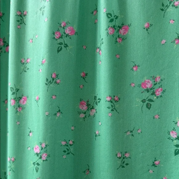 love, Fire Green Floral Maxi Skirt - Picture 2 of 3